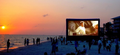 Beach-sunset-40ft-screen b
