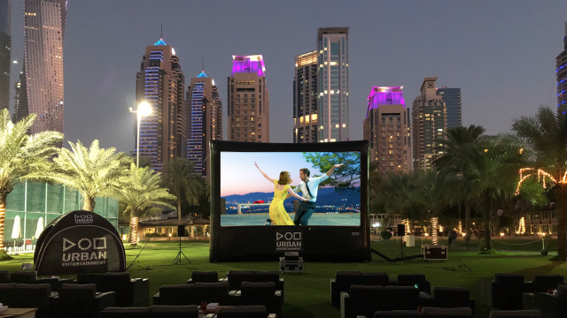 Outdoor Cinema Dubai - Urban Entertainment