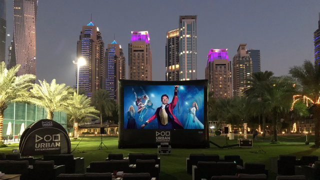 Urban Entertainment Outdoor Cinema Dubai