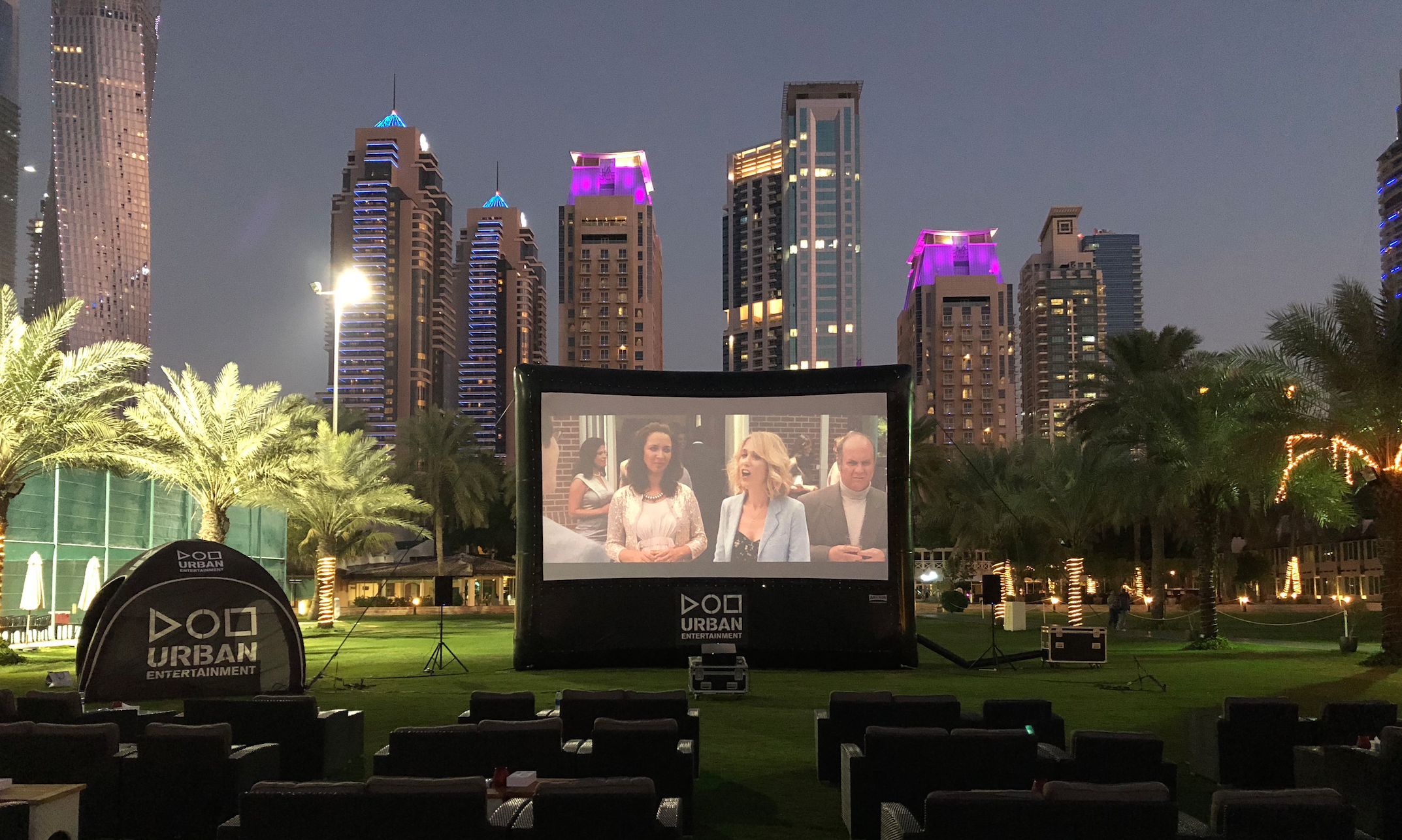 Urban Entertainment The No1 choice for Outdoor Cinema in Dubai, UAE