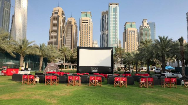 Outdoor Cinema Hire Dubai