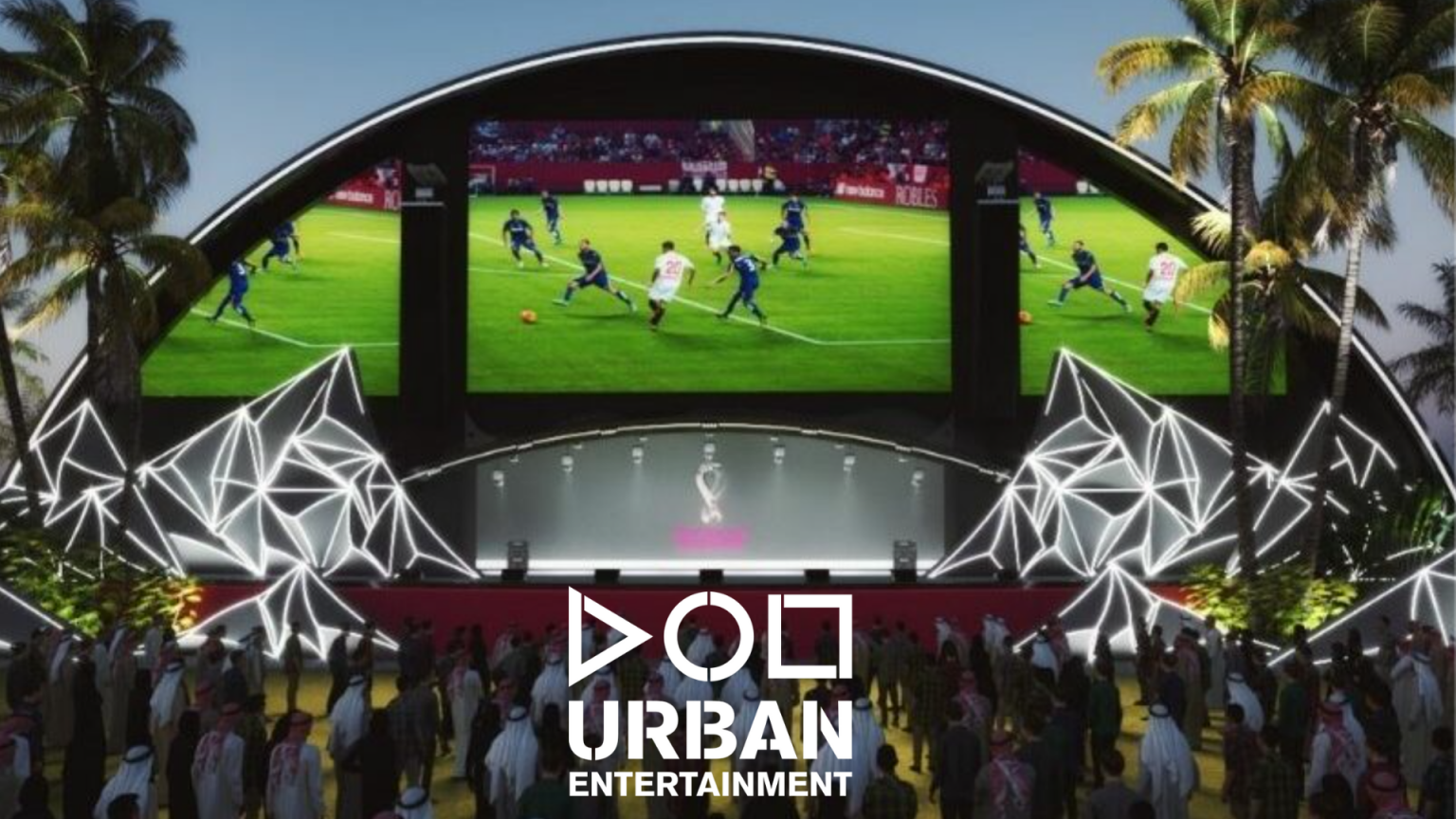 Fan Zone - World Cup Screen Hire With Urban Entertainment
