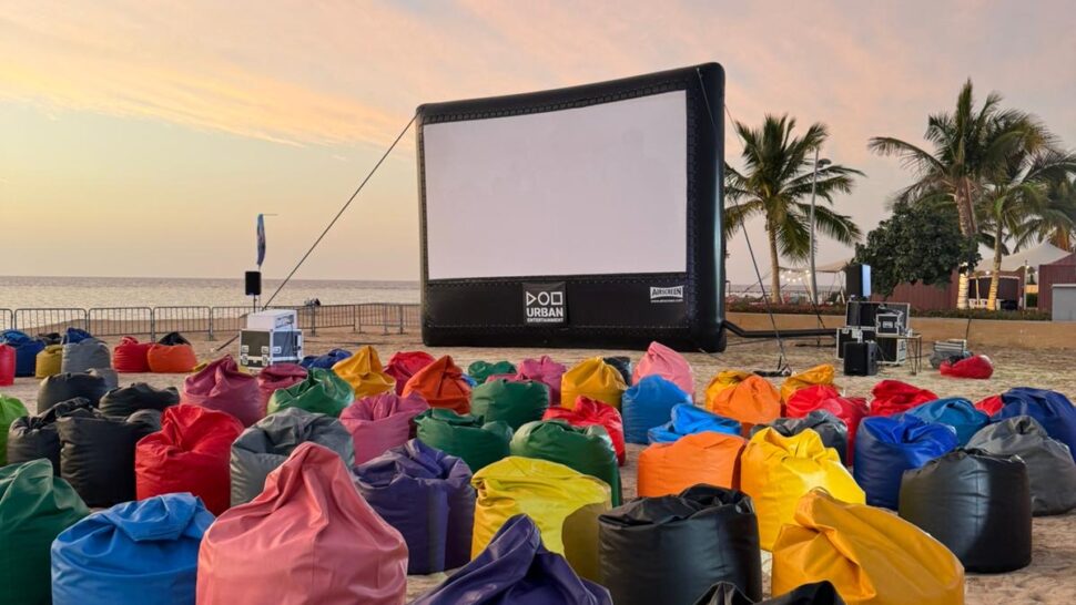 Urban Launch In Saudi Arabia - outdoor cinema with urban entertainment